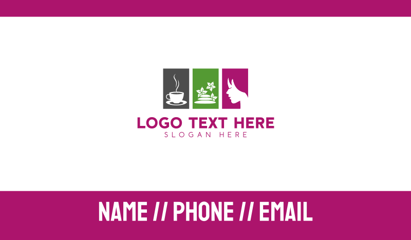 Beauty Wellness Business Card